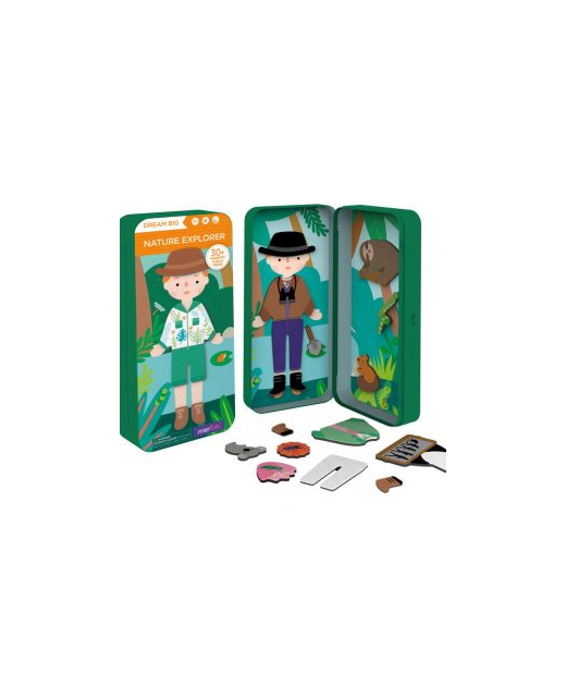 PUZZLES MAGNETIC TIN NATURE