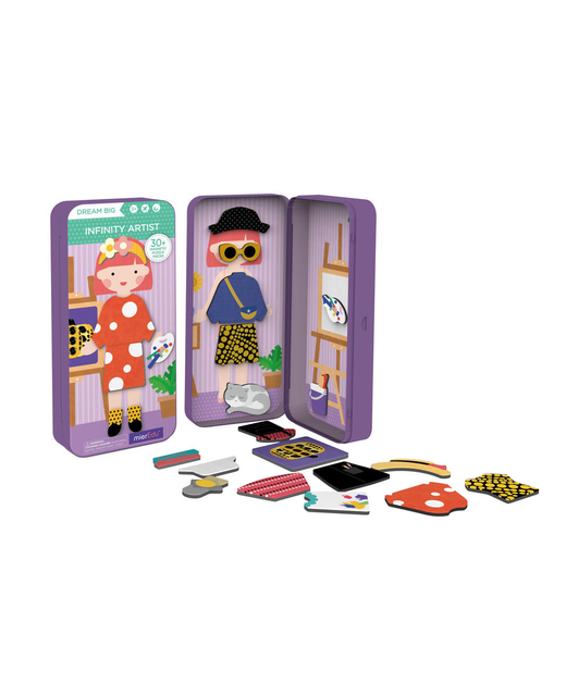 PUZZLES MAGNETIC TIN INFINITE ARTISTS