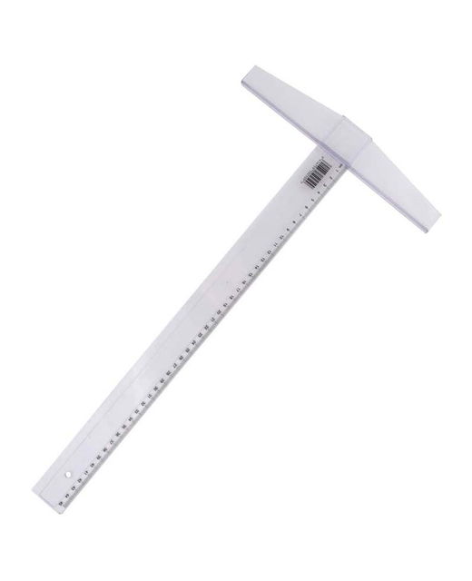 Tee Square 500mm Clear Taurus