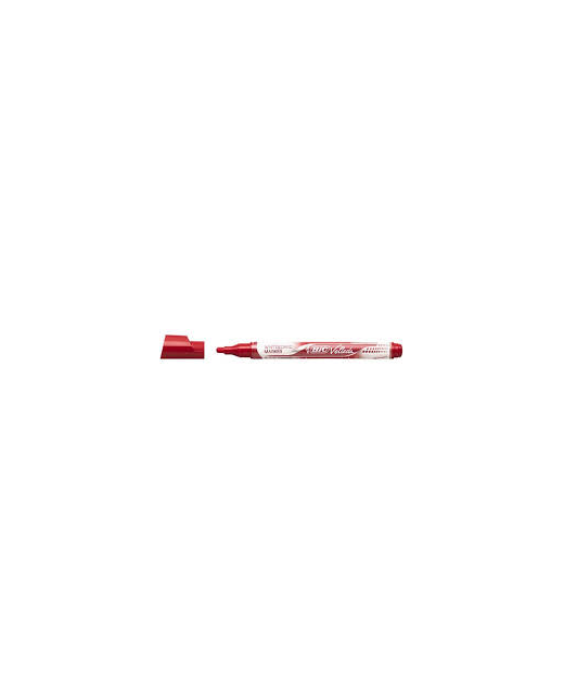 WHITEBOARD MARKER BIC VELLEDA BULLET TIP RED MEDIUM