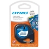 Dymo 91331 LetraTag Plastic Tape 12mm x 4m Pearl White