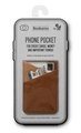 BOOKAROO PHONE POCKET BROWN