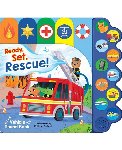 EMERGENCY VEHICLES SOUND BOARD BOOK