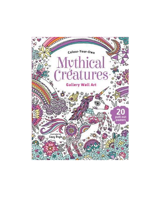 Mythical Creatures Colouring Book