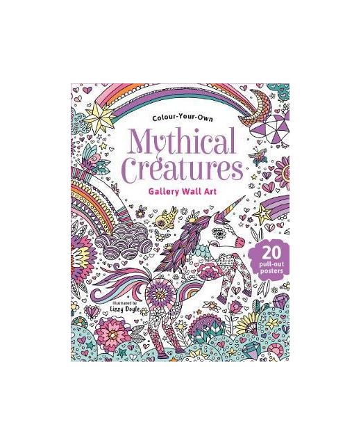 Mythical Creatures Colouring Book