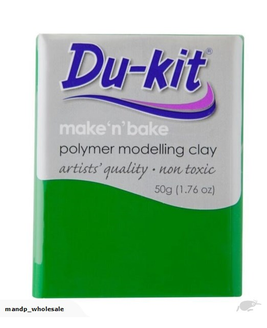 DU KIT OVEN BAKE POLYMER CLAY 50G GREEN