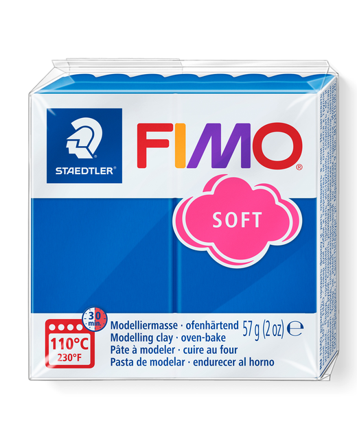 MODELLING CLAY FIMO 56G SML PACIFIC BLUE