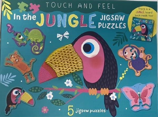 Touch & Feel Jungle Jigsaw Puzzle Box Set - Games & Toys-Puzzles ...