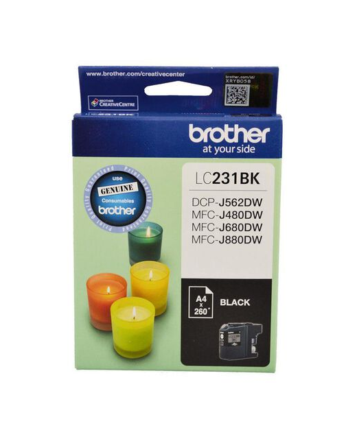 INK CARTRIDGE ORIGINAL BROTHER LC231 BLACK