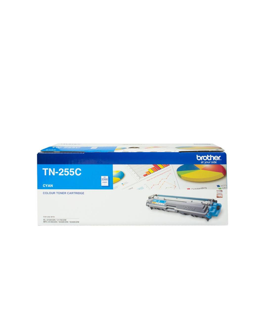 Brother Toner TN255 Cyan (2200 Pages)