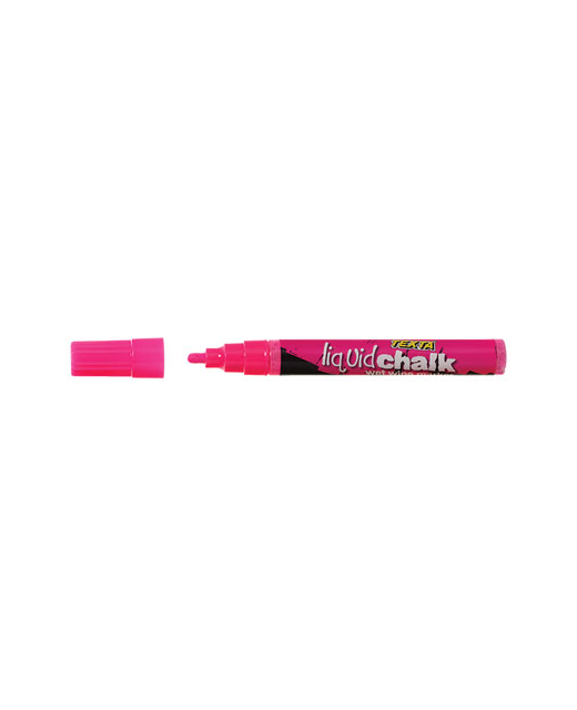 TEXTA LIQUID CHALK WET WIPE MARKER 4.5mm PINK