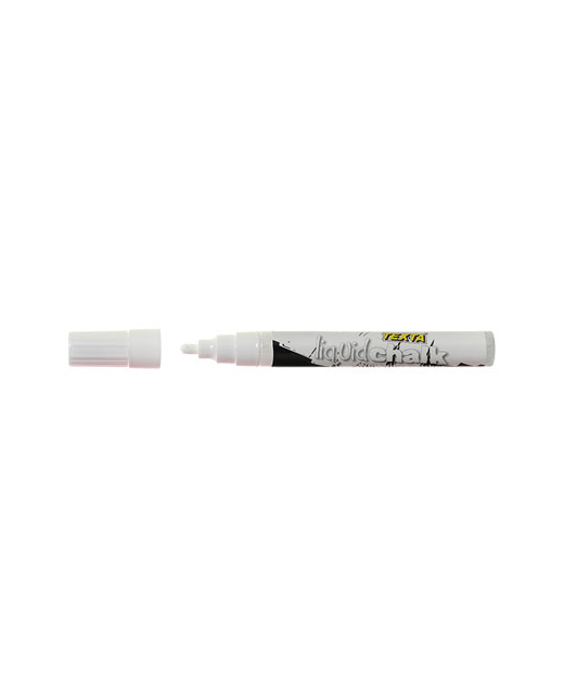TEXTA LIQUID CHALK WET WIPE MARKER 4.5MM WHITE