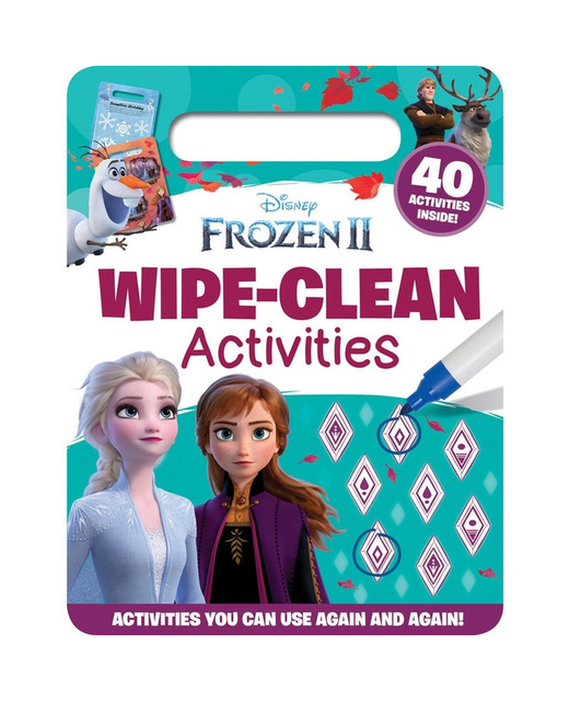 Frozen 2 Wipe-Clean Activity Book