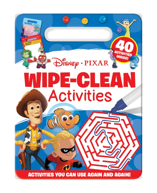 Disney Pixar Wipe-Clean Activity Book