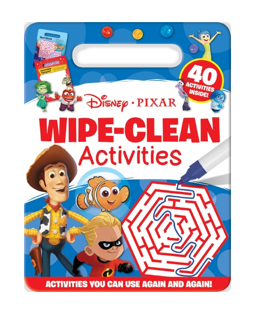 Disney Pixar Wipe-Clean Activity Book