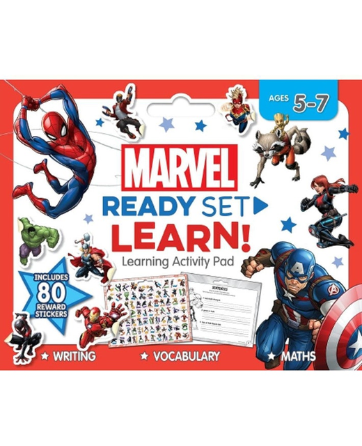 Marvel Learning Activity Pad