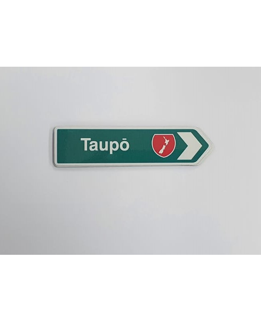 ROAD SIGN MAGNET TAUPO
