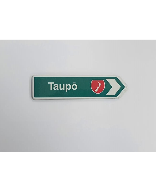 ROAD SIGN MAGNET TAUPO