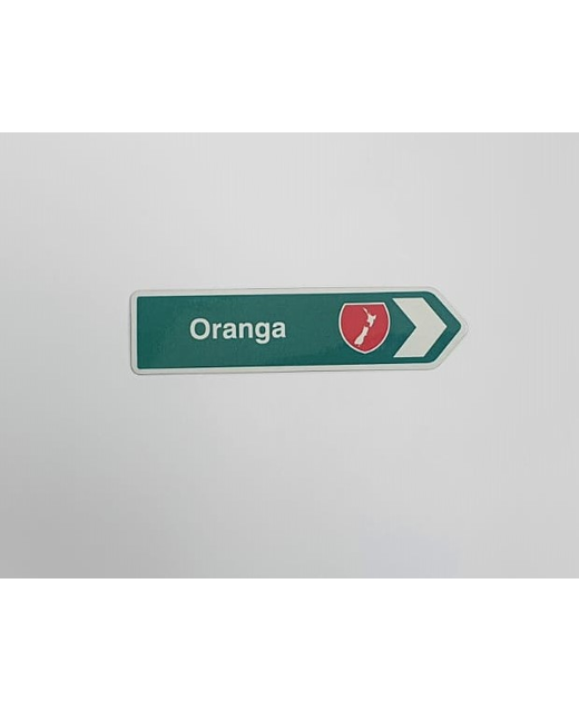 ROAD SIGN MAGNET ORANGA