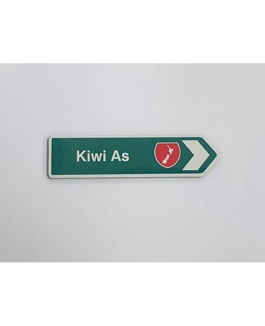 ROAD SIGN MAGNET KIWI AS