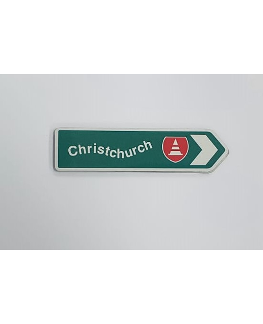 ROAD SIGN MAGNET CHRISTCHURCH