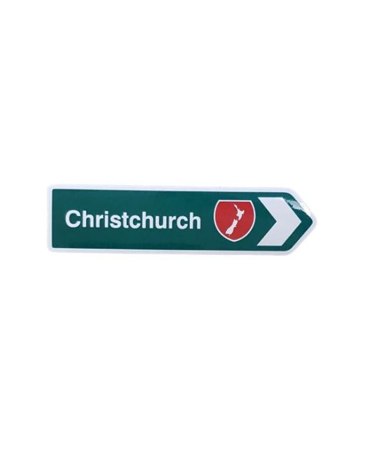 ROAD SIGN MAGNET CHRISTCHURCH