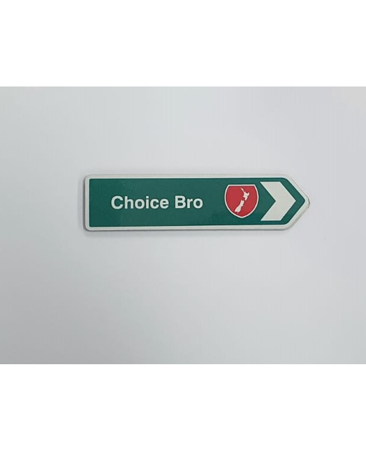 ROAD SIGN MAGNET CHOICE BRO