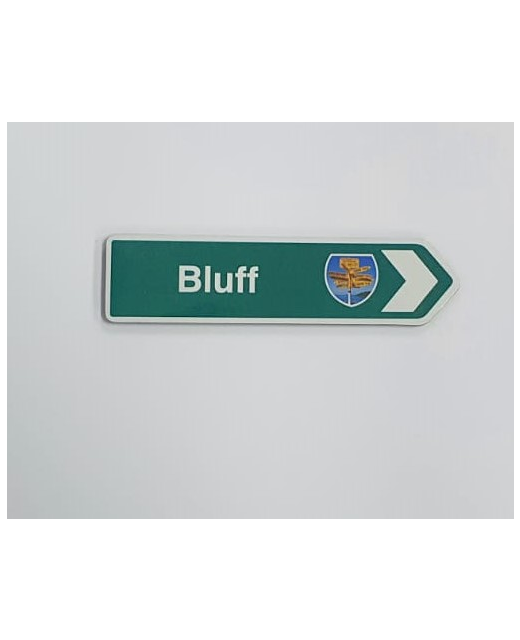 ROAD SIGN MAGNET BLUFF