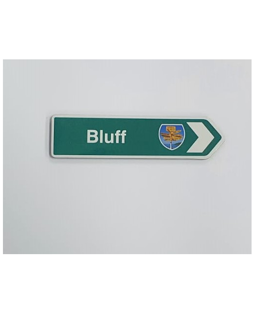 ROAD SIGN MAGNET BLUFF