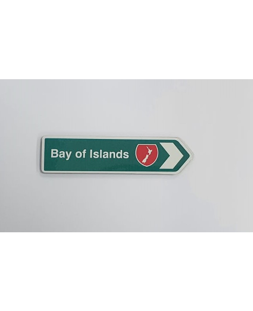 ROAD SIGN MAGNET BAY OF ISLAND