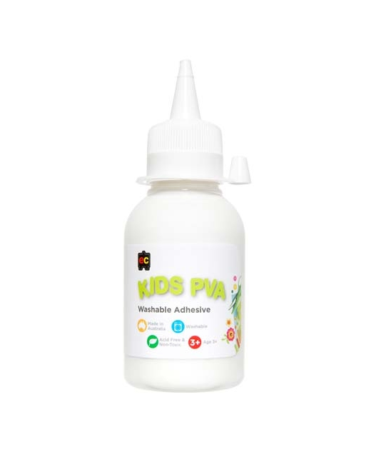 Glue Pva Edvan Kids Waterbased 125Ml