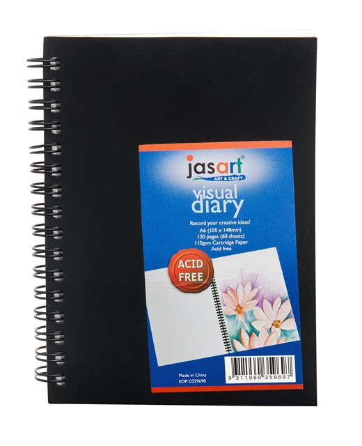 VISUAL DIARY JASART SPIRAL A6