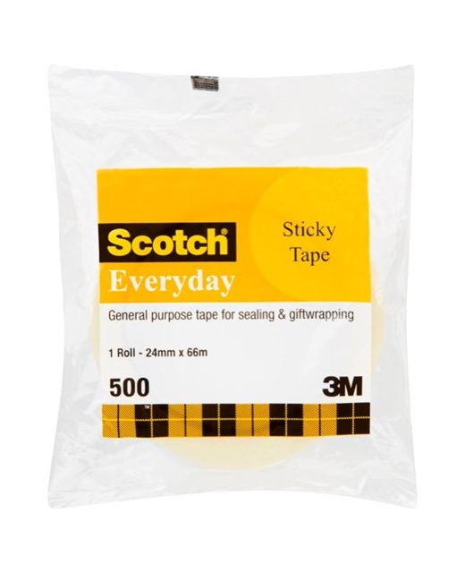 EVERYDAY TAPE SCOTCH 500 24MM X 66M