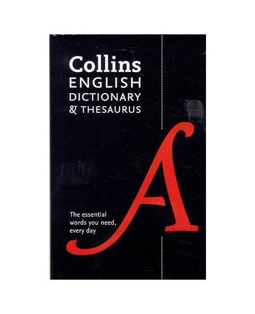 COLLINS ENGLISH DICTIONARY AND THESAURUS BooksEducational Onehunga