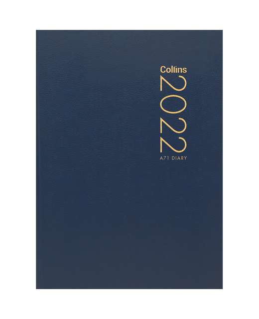 DIARY 2024 Collins Diary A71 Navy Even Year