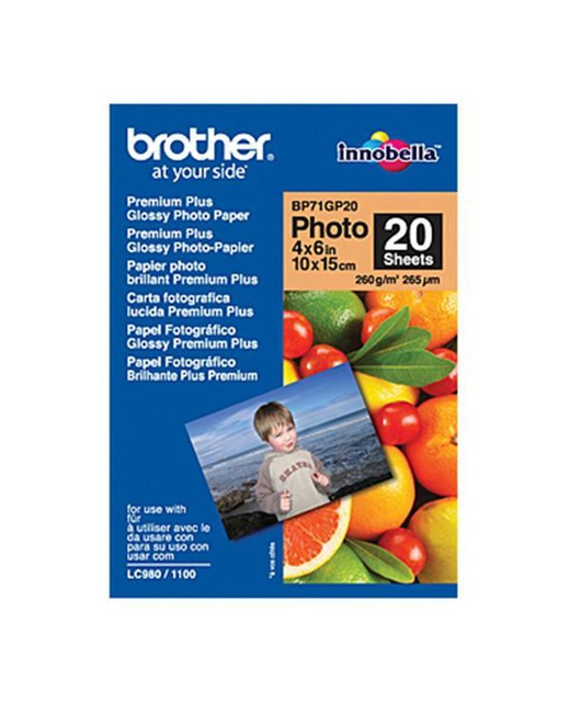 BROTHER PREMIUM GLOSSY 6X4 PHOTO PAPER