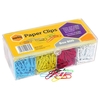 PAPER CLIPS MARBIG ASSORTED COLOURS BOX OF 800