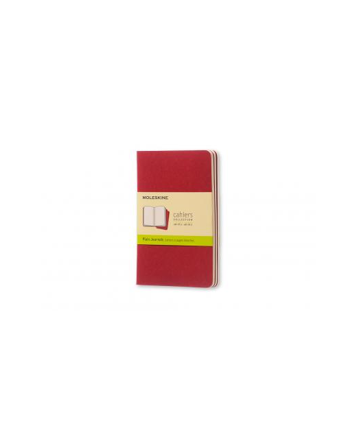 MOLESKINE CASHIER JOURNALS C/B RED