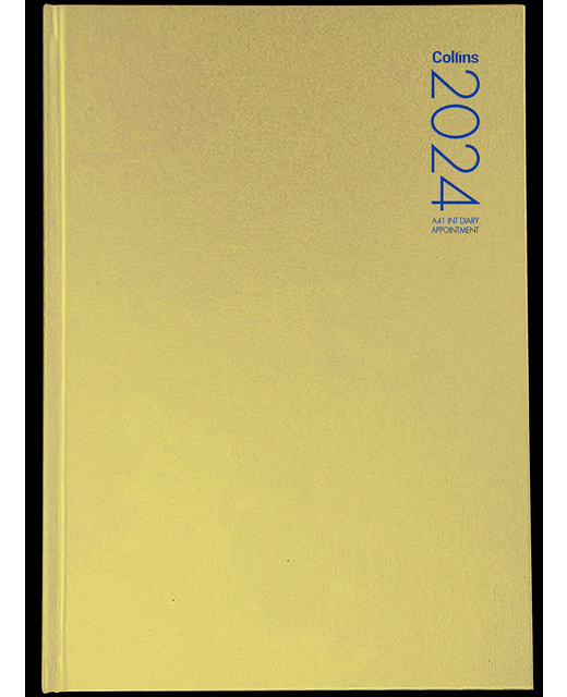 DIARY 2024 Collins A4 Interleaved Appointment Diary Even Year